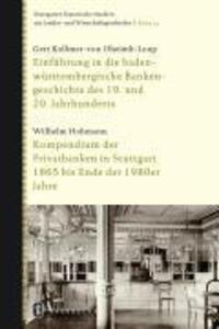 Cover: 9783799555647 | Einführung in die baden-württembergische Bankengeschichte des 19....