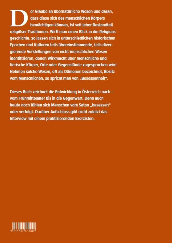 Rückseite: 9783702511005 | Dämonen | Gerhard Ammerer (u. a.) | Buch | 320 S. | Deutsch | 2024