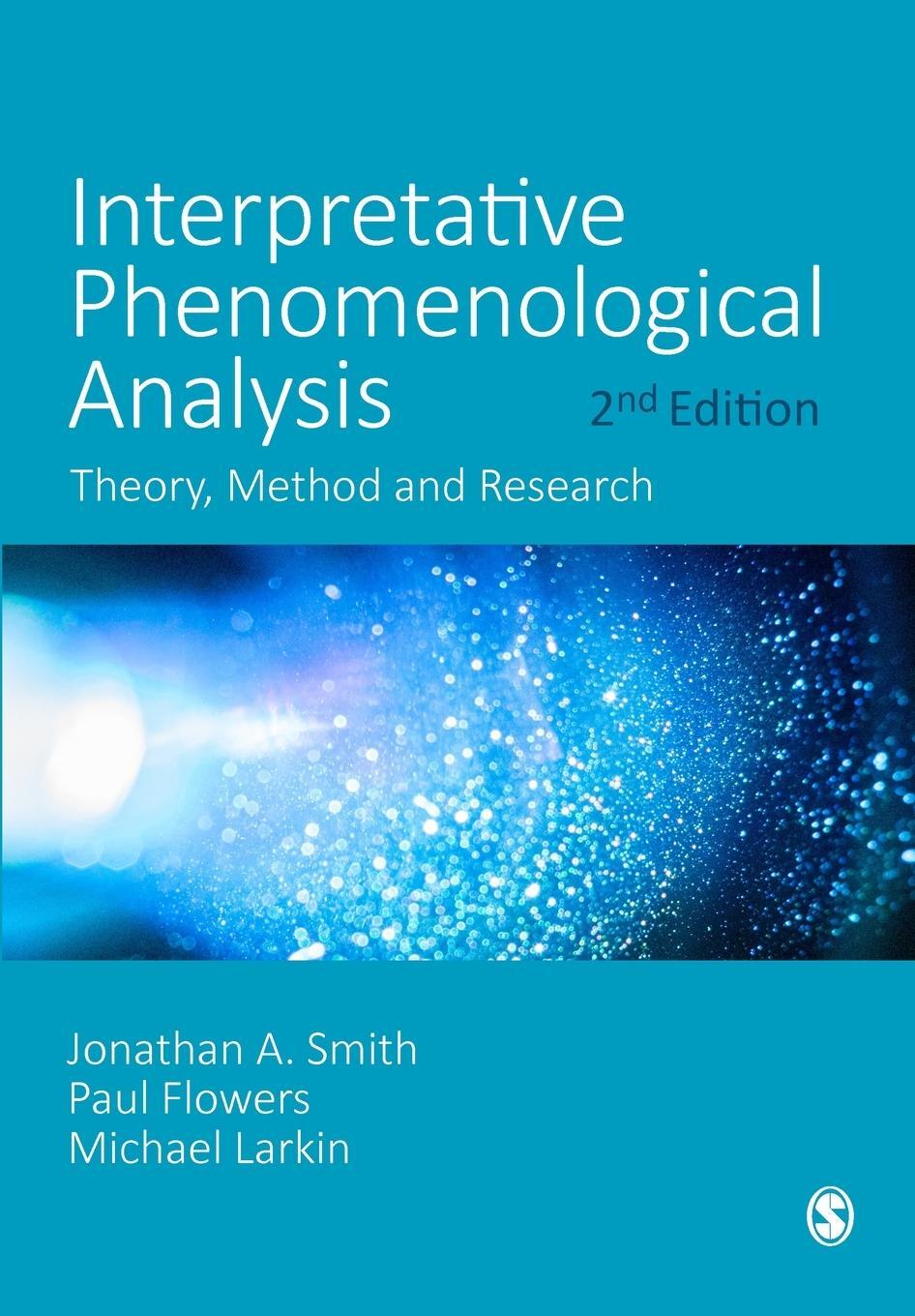 Cover: 9781529753790 | Interpretative Phenomenological Analysis | Theory, Method and Research