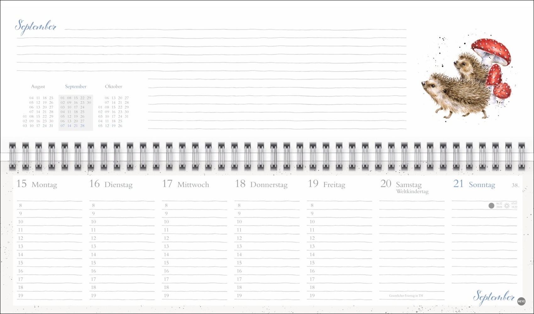 Bild: 9783756406616 | Hannah Dale : Wochenquerplaner 2025 | Hannah Dale | Kalender | 112 S.