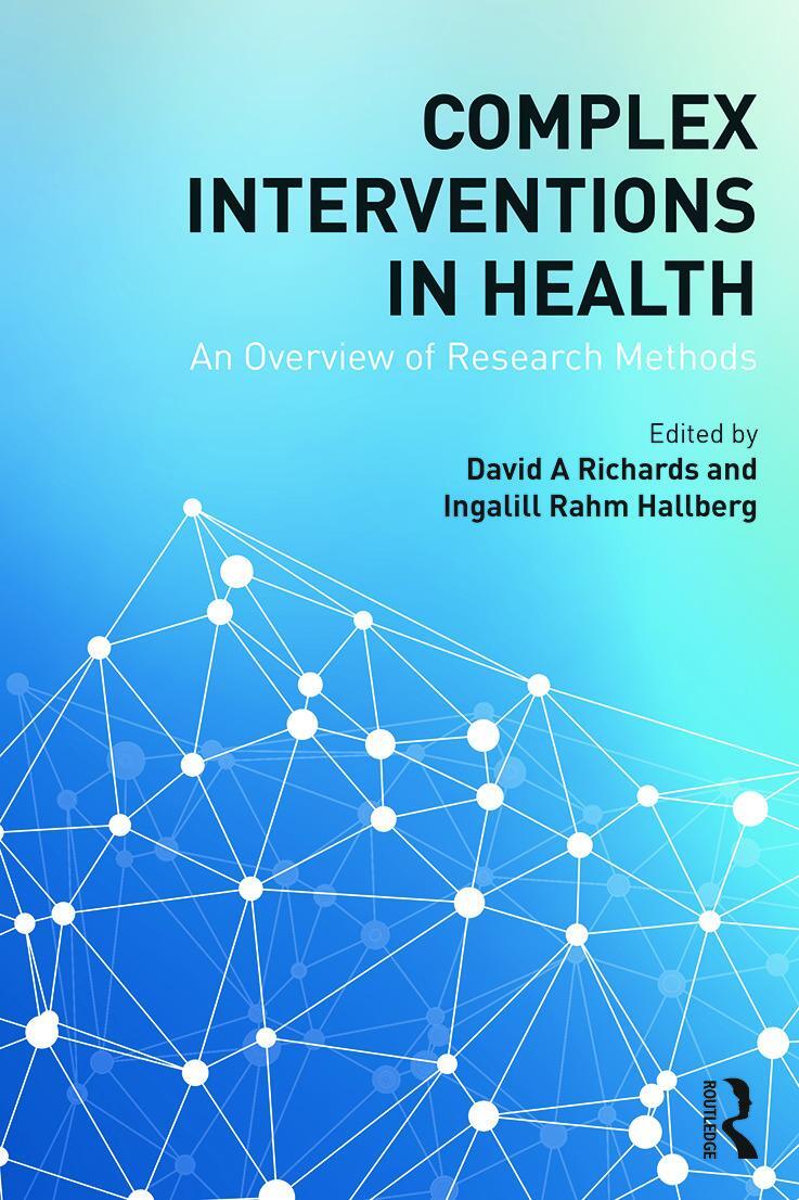 Cover: 9780415703161 | Complex Interventions in Health | An overview of research methods