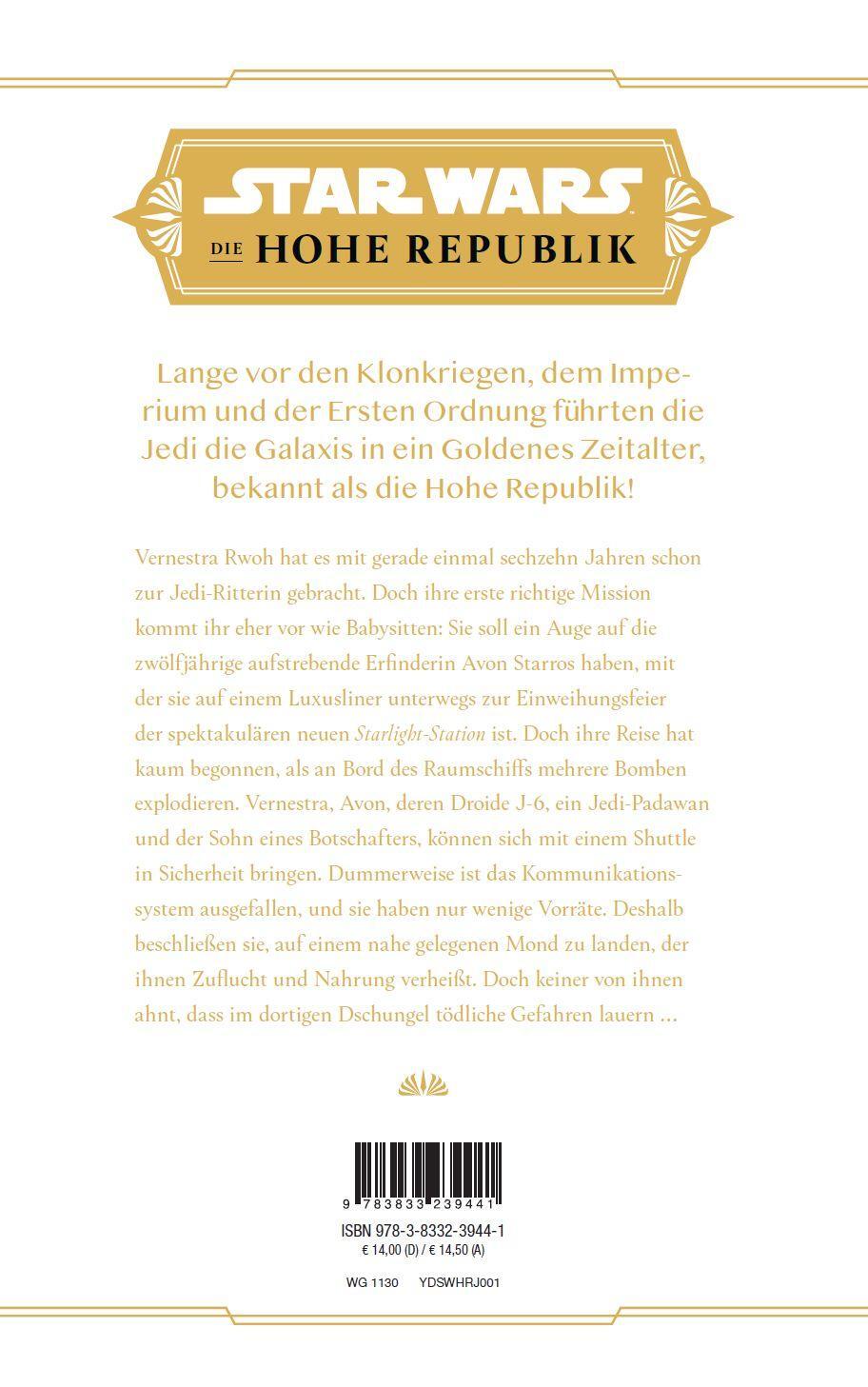 Rückseite: 9783833239441 | Star Wars Jugendroman: Die Hohe Republik - Die Bewährungsprobe | Buch