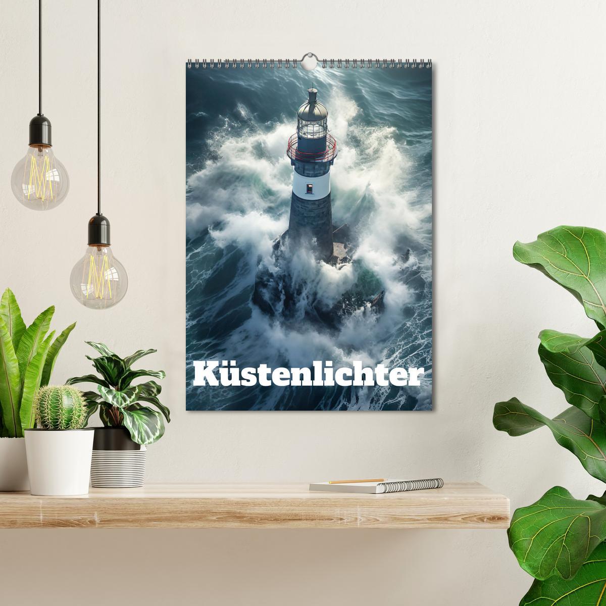 Bild: 9783457128312 | Küstenlichter (Wandkalender 2025 DIN A3 hoch), CALVENDO Monatskalender