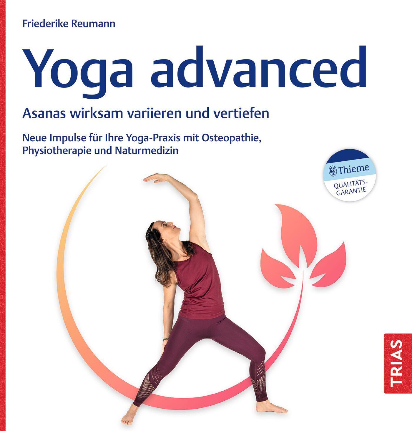 Cover: 9783432119113 | Yoga advanced | Friederike Reumann | Taschenbuch | Brosch. (KB+KL)