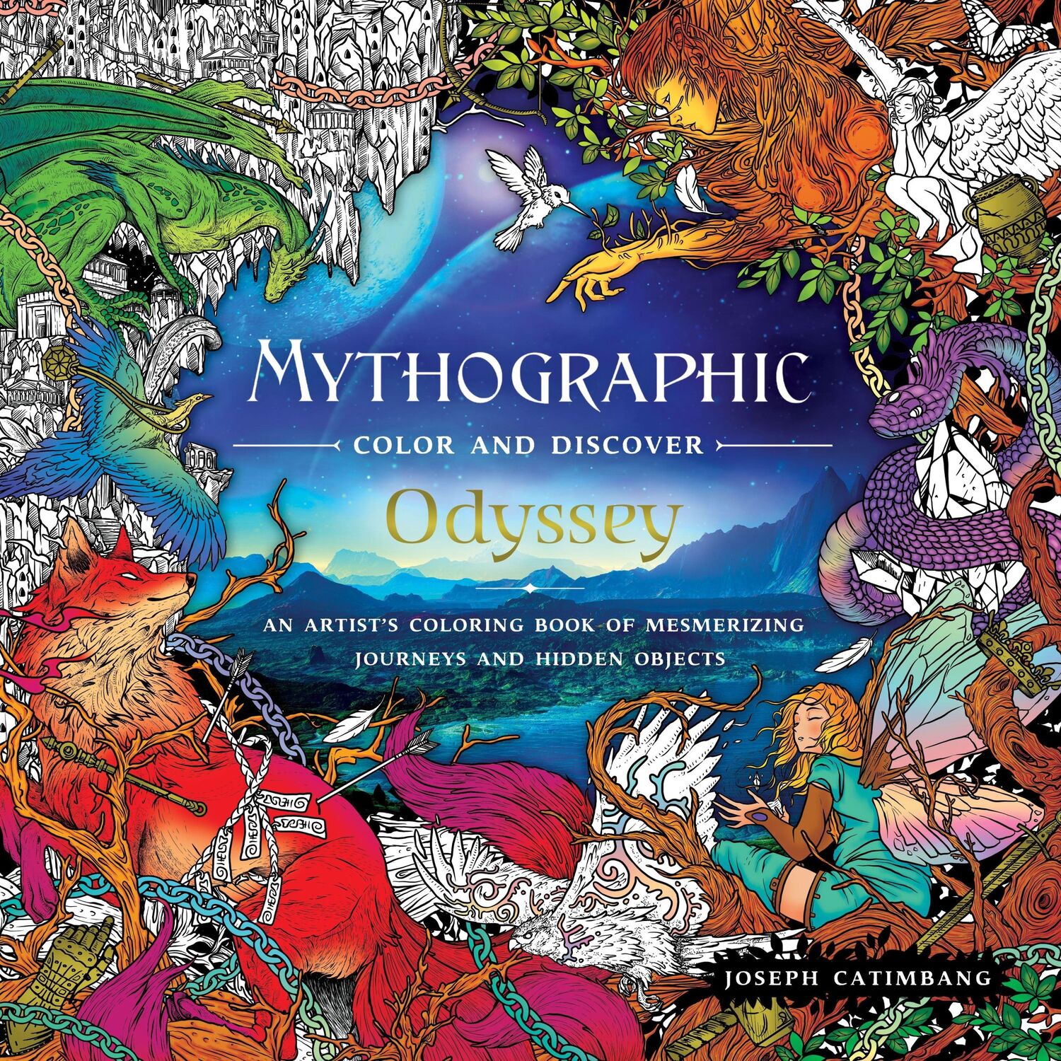 Cover: 9781250271310 | Mythographic Color and Discover: Odyssey | Joseph Catimbang | Buch