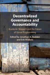 Cover: 9781108708869 | Decentralized Governance and Accountability: Academic Research and...