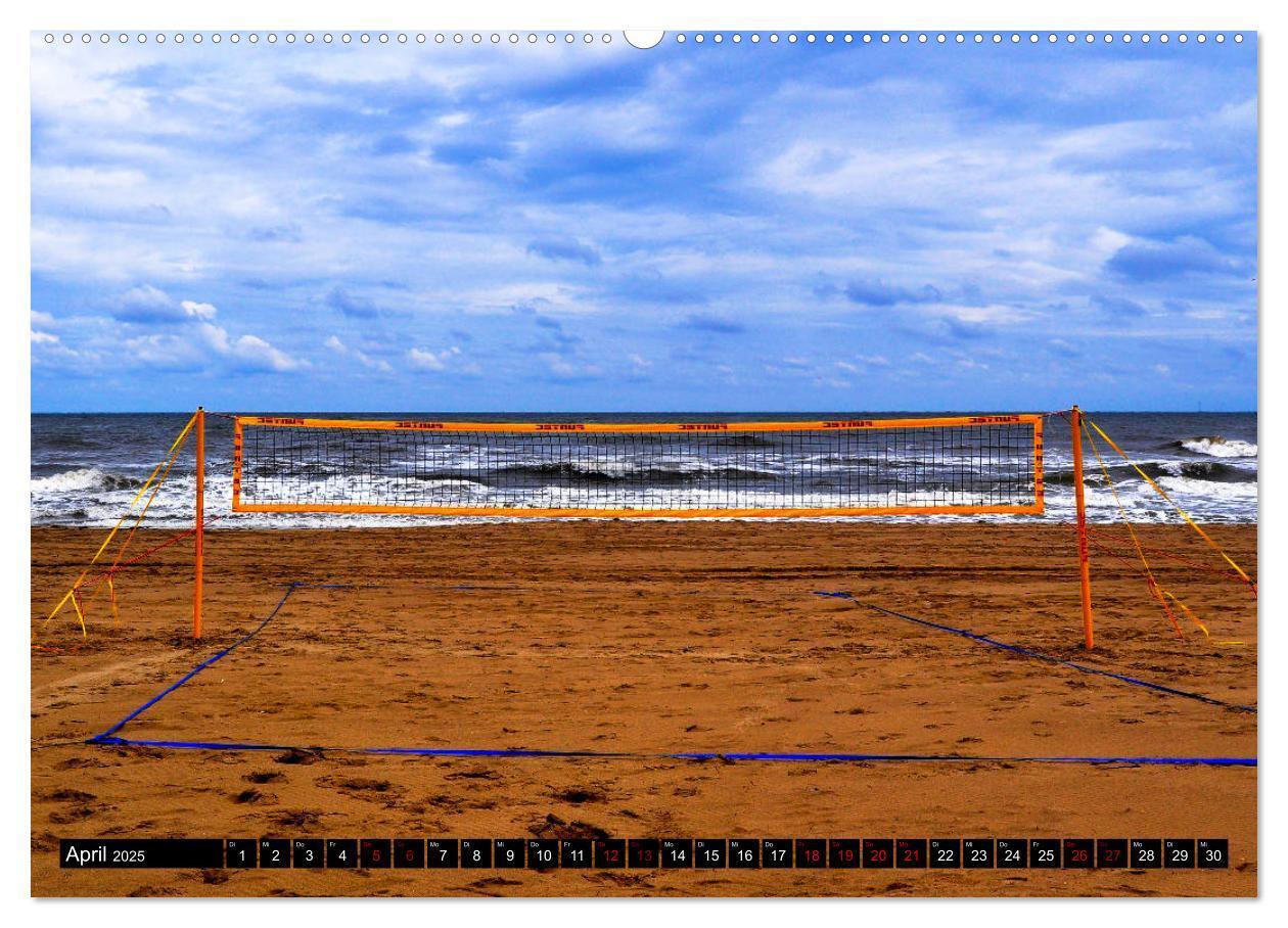 Bild: 9783435419692 | Volleyball Action (Wandkalender 2025 DIN A2 quer), CALVENDO...