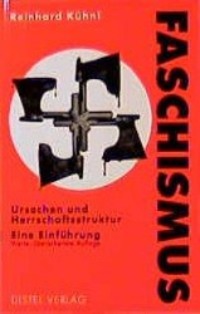 Cover: 9783929348200 | Der Faschismus | Ursachen und Herrschaftsstruktur. Eine Einführung