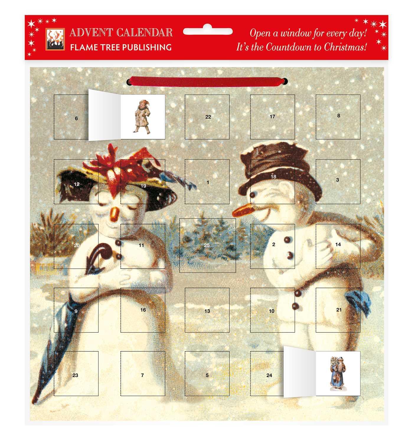 Cover: 9780857750679 | MR &amp; Mrs Snowman Advent Calendar (with Stickers) | Kalender | Englisch