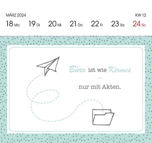 Bild: 9783731869665 | Visual Words Office 2024 | Korsch Verlag | Kalender | Spiralbindung