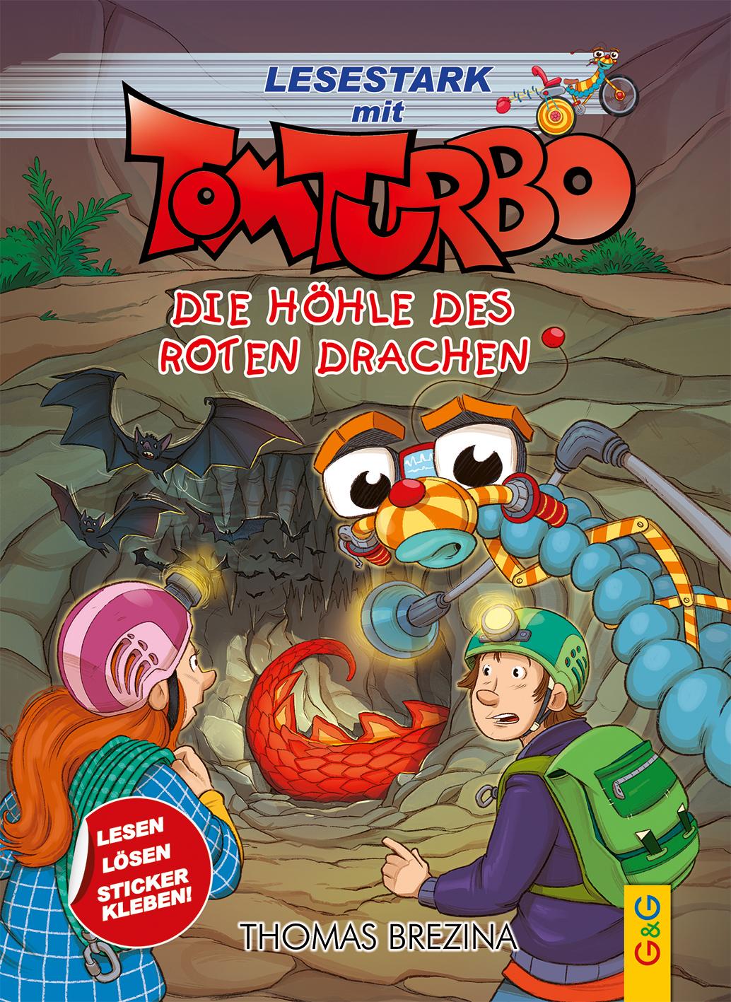 Cover: 9783707426717 | Tom Turbo - Lesestark - Die Höhle des roten Drachen | Thomas Brezina