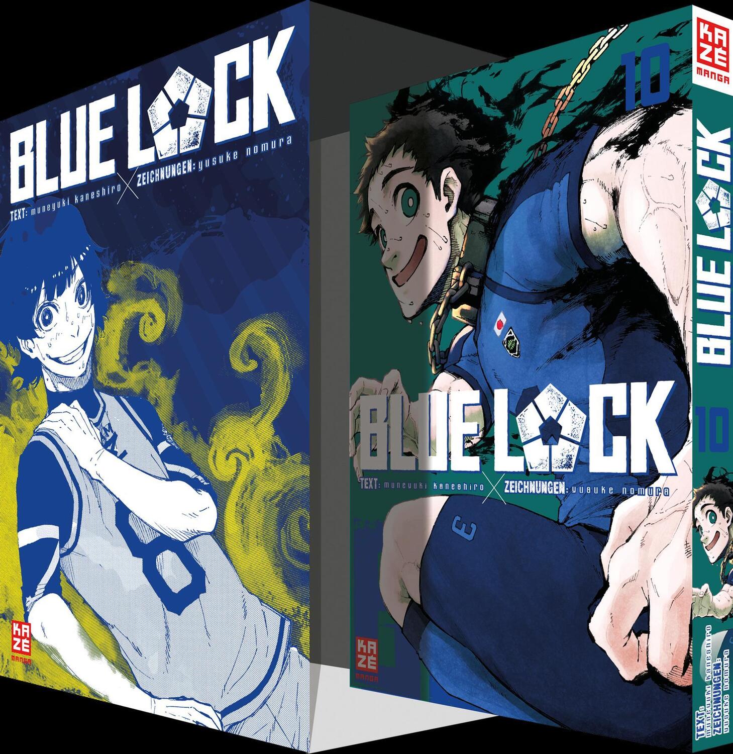 Cover: 9782889516209 | Blue Lock - Band 10 mit Sammelschuber | Yusuke Nomura | Taschenbuch