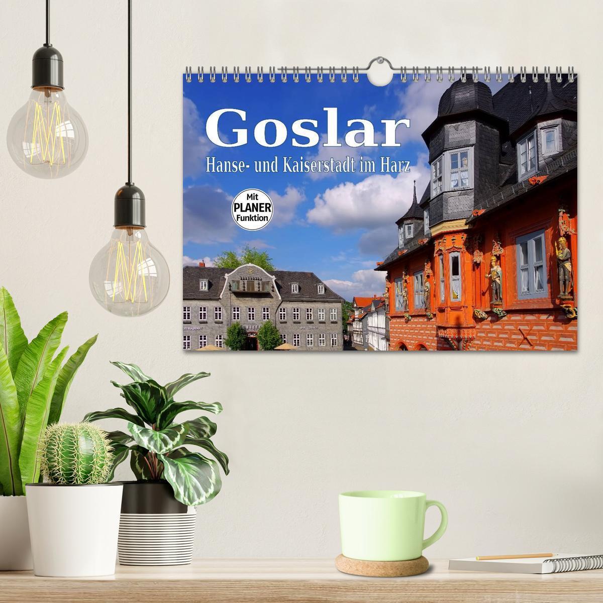 Bild: 9783435525041 | Goslar - Hanse- und Kaiserstadt im Harz (Wandkalender 2025 DIN A4...