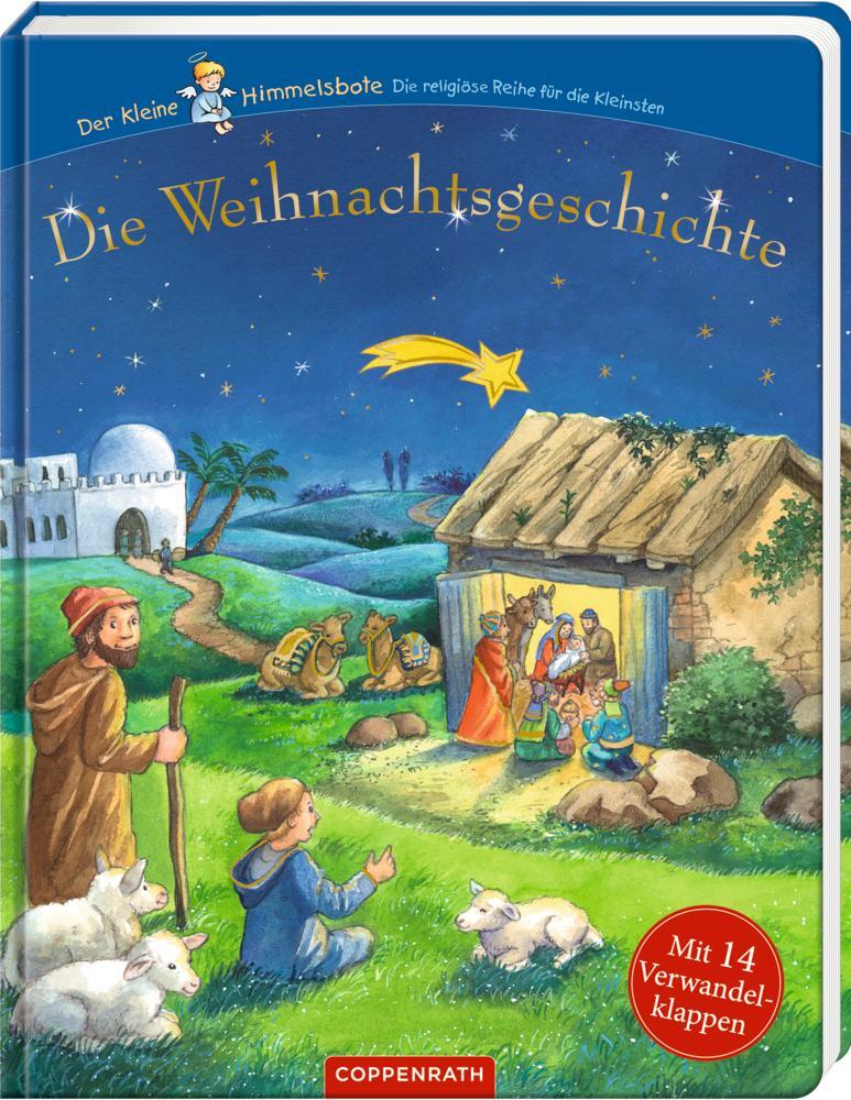 Cover: 9783649623557 | Die Weihnachtsgeschichte | Mit 14 Verwandelklappen | Buch | 14 S.