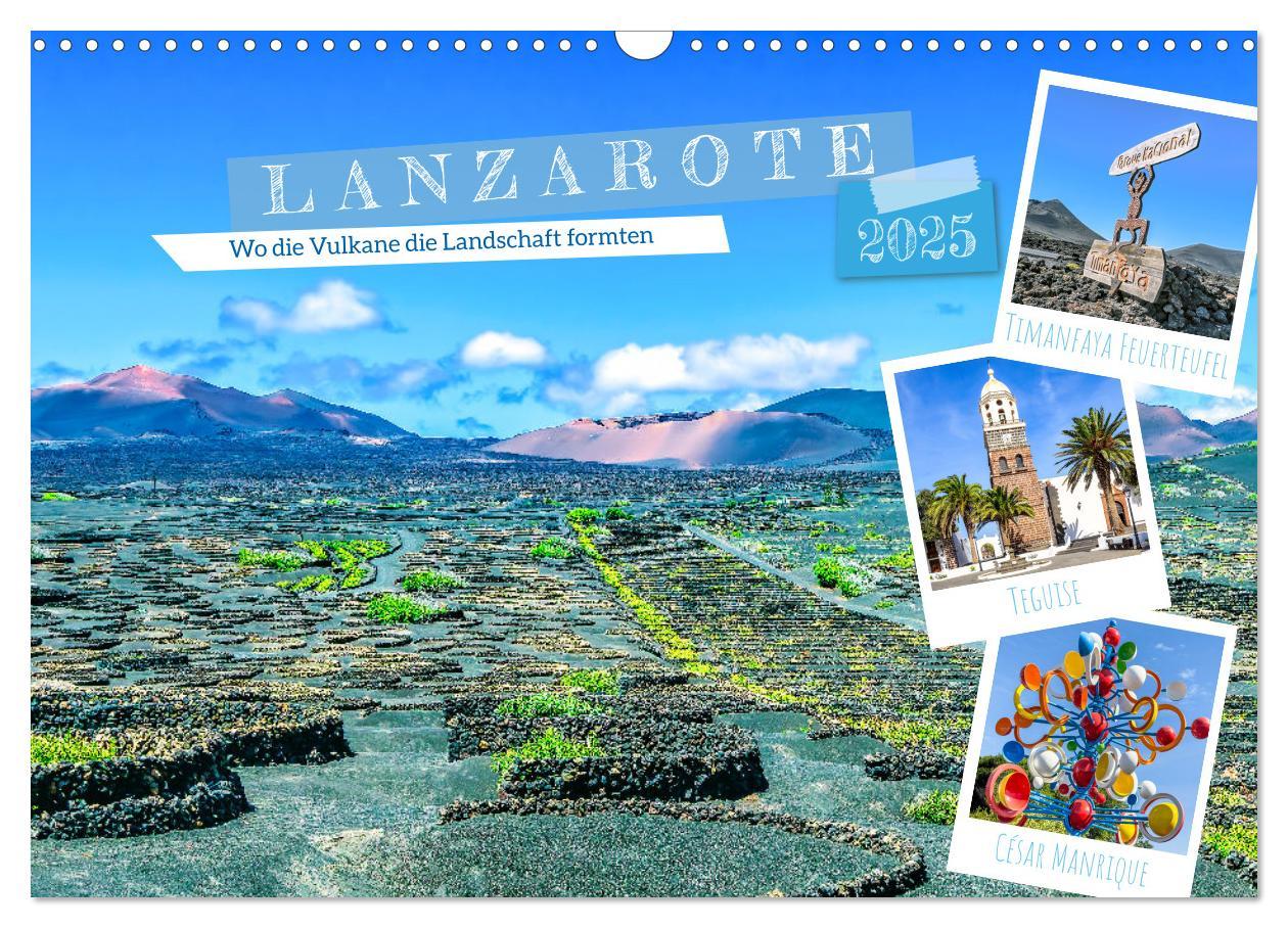 Cover: 9783435428441 | Lanzarote - Wo die Vulkane die Landschaft formten (Wandkalender...