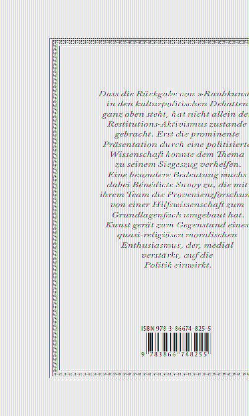 Rückseite: 9783866748255 | Kampagne in Deutschland | Patrick Bahners | Buch | zu Klampen Essays