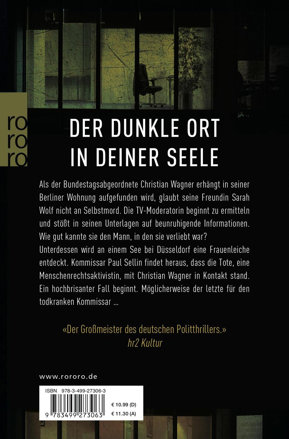 Rückseite: 9783499273063 | Der Preis des Todes | Horst Eckert | Taschenbuch | Deutsch | 2019