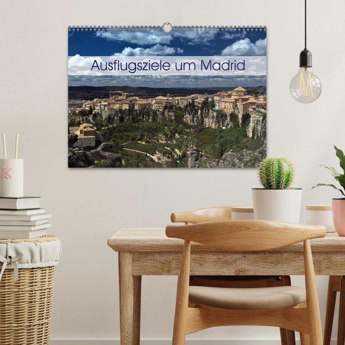 Bild: 9783435640010 | Ausflugziele um Madrid (Wandkalender 2025 DIN A3 quer), CALVENDO...