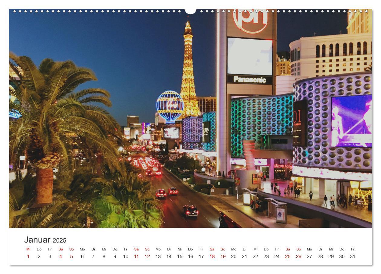 Bild: 9783435007677 | Las Vegas - Spiel, Spaß und Glück (Wandkalender 2025 DIN A2 quer),...