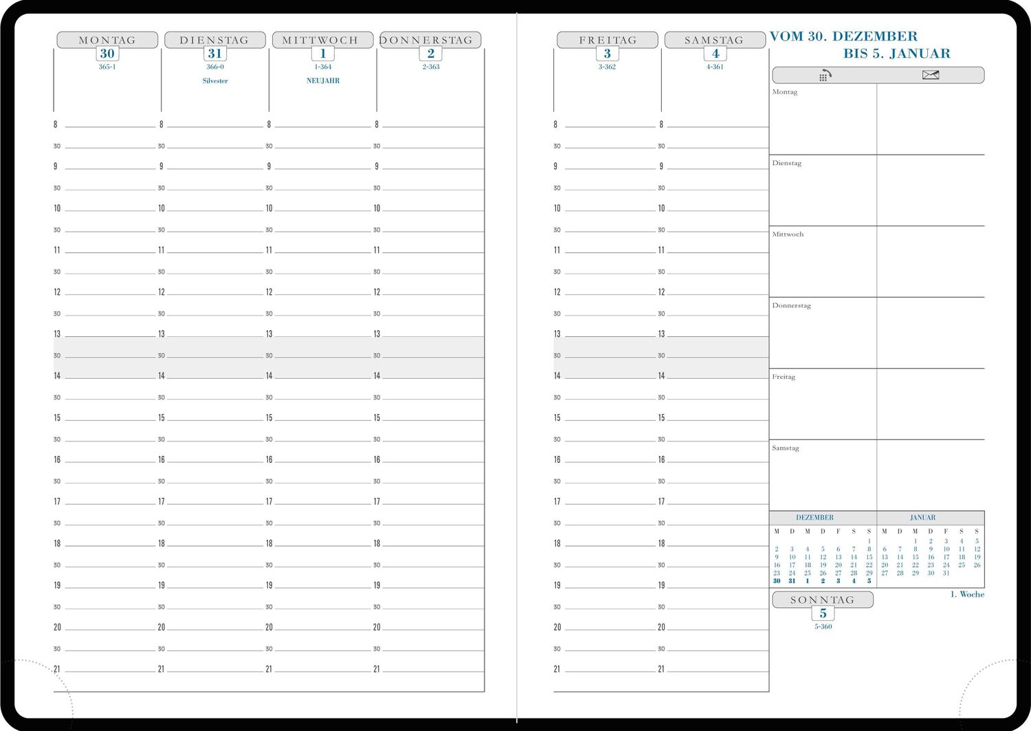 Cover: 3660942005326 | Kalendereinlage Visuel Neutralschnitt 2025 | Quo Vadis | Kalender