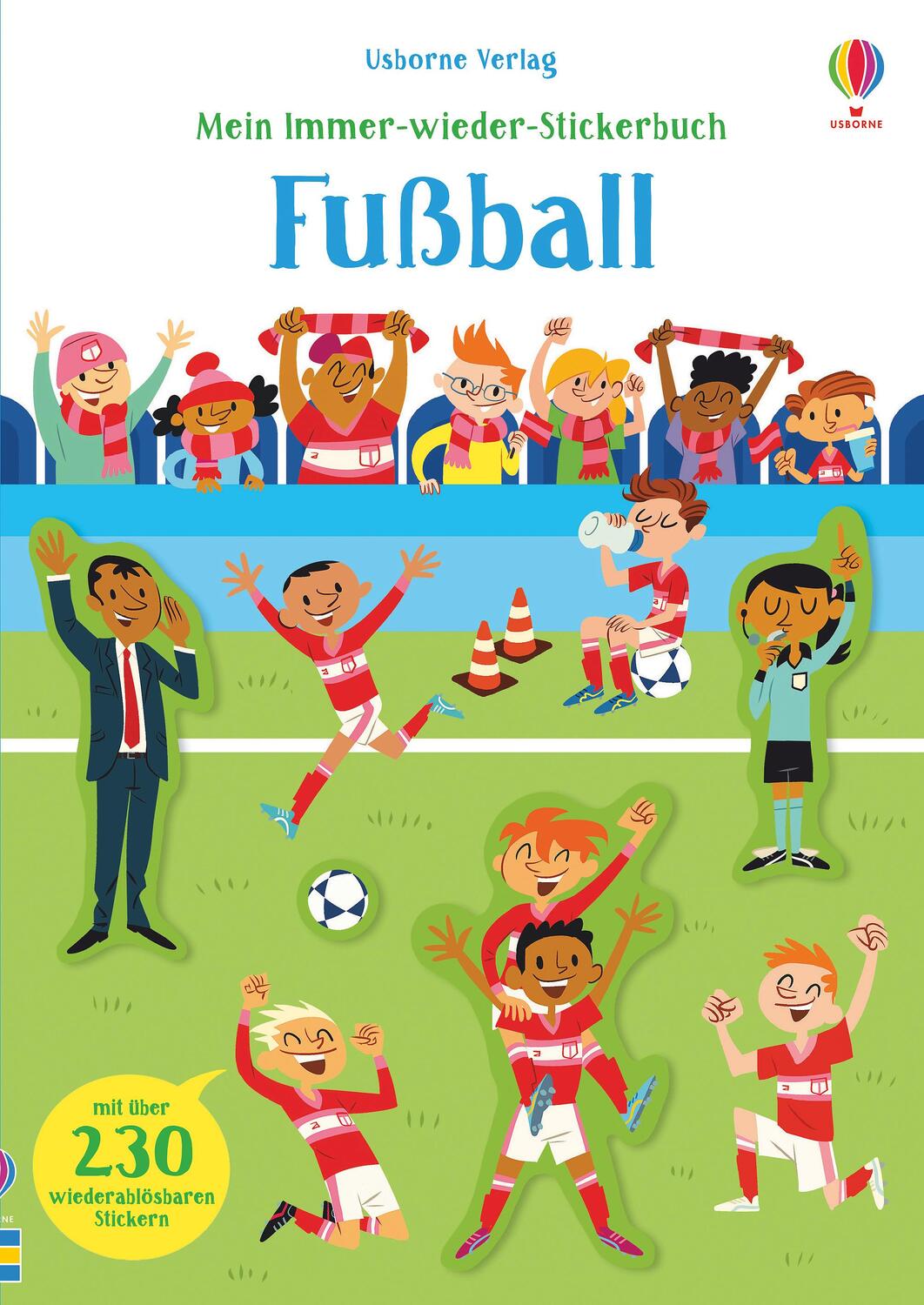 Cover: 9781789412758 | Mein Immer-wieder-Stickerbuch: Fußball | Sam Smith | Taschenbuch