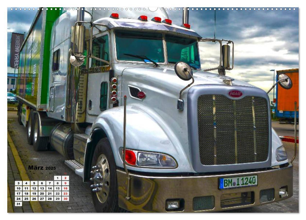 Bild: 9783435498314 | US-Trucks. Faszination Langhauber (Wandkalender 2025 DIN A2 quer),...