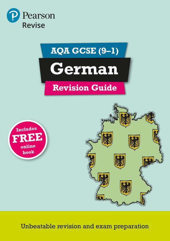 Cover: 9781292131436 | Pearson REVISE AQA GCSE (9-1) German Revision Guide : For 2024 and...