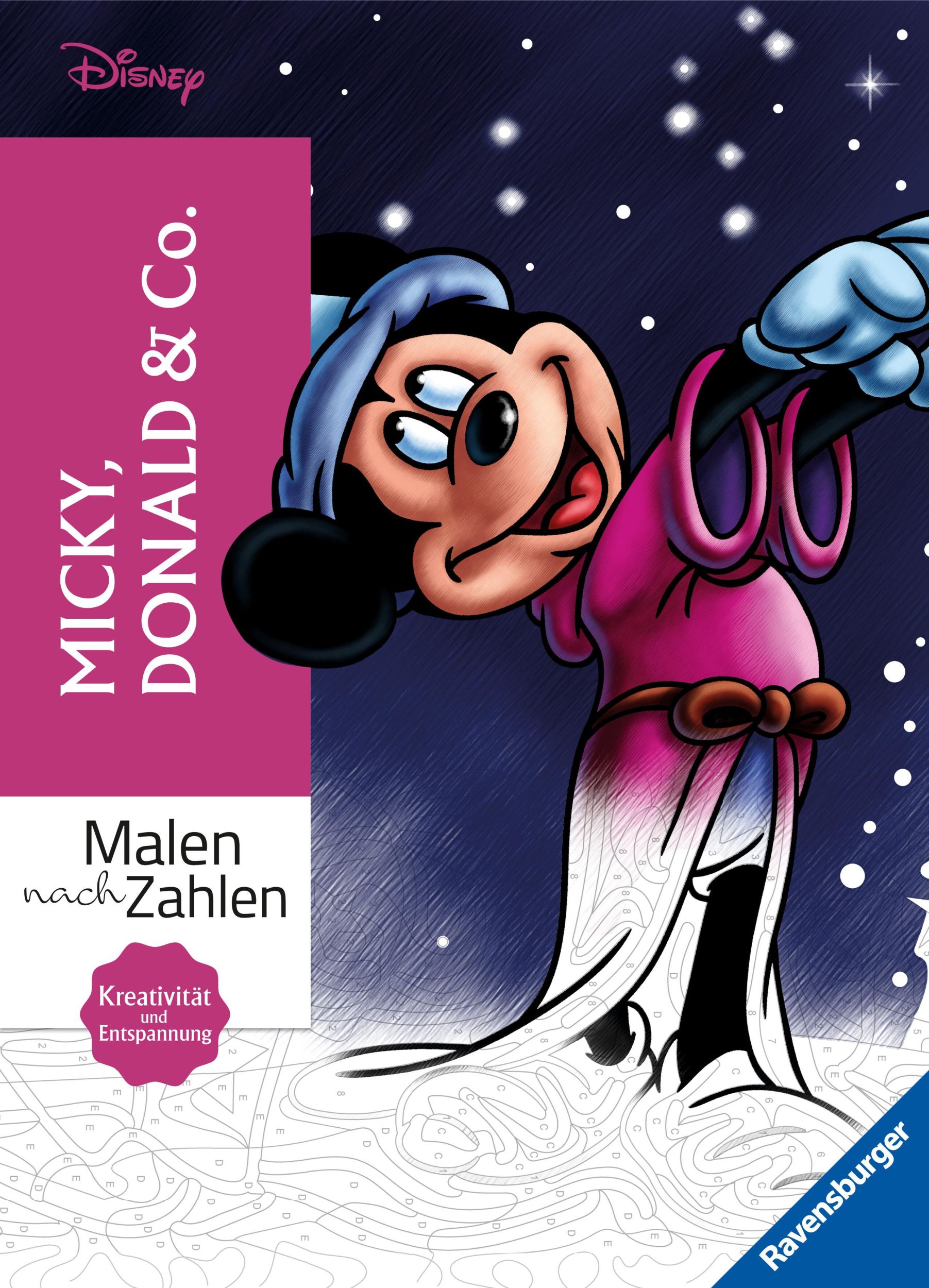 Cover: 9783473498345 | Disney - Malen nach Zahlen: Micky, Donald &amp; Co. | Rina Gregor | Buch