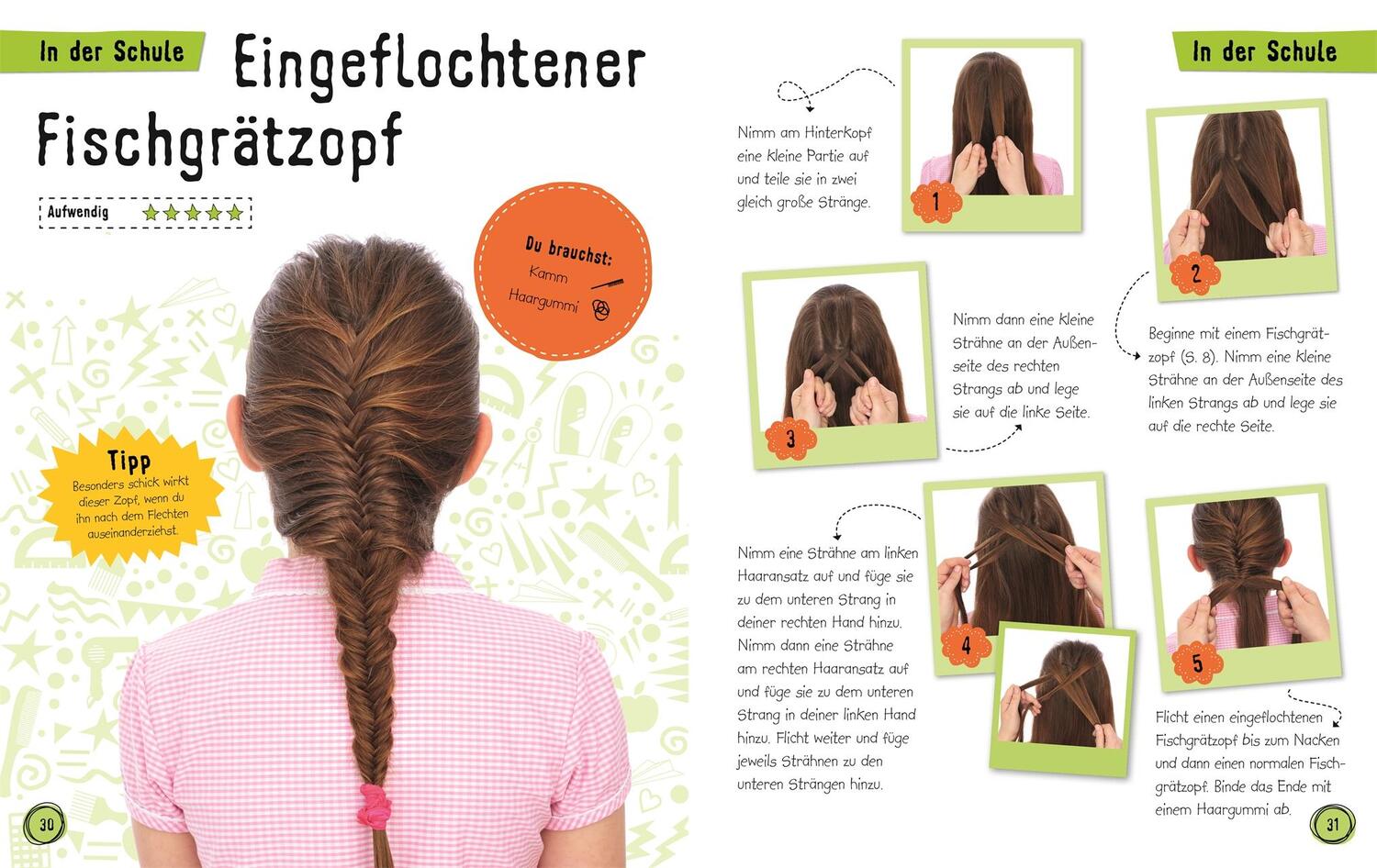 Bild: 9783831032778 | Zöpfe, Knoten, Flechtfrisuren | 30 Hairstyles für Mädchen | Buch