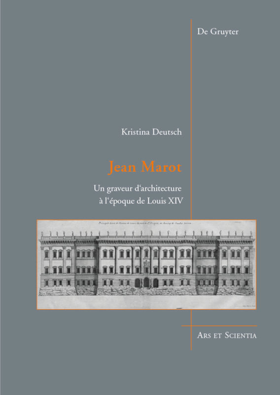 Cover: 9783110375954 | Jean Marot | Un graveur d'architecture à l'époque de Louis XIV | Buch