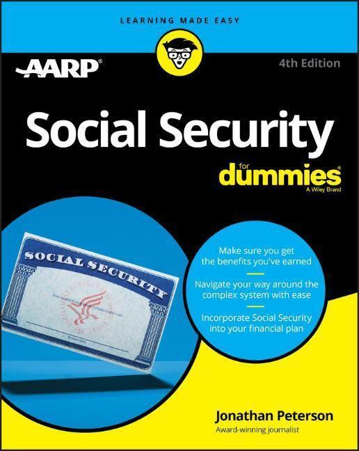 Cover: 9781119689928 | Social Security for Dummies | Jonathan Peterson | Taschenbuch | 336 S.