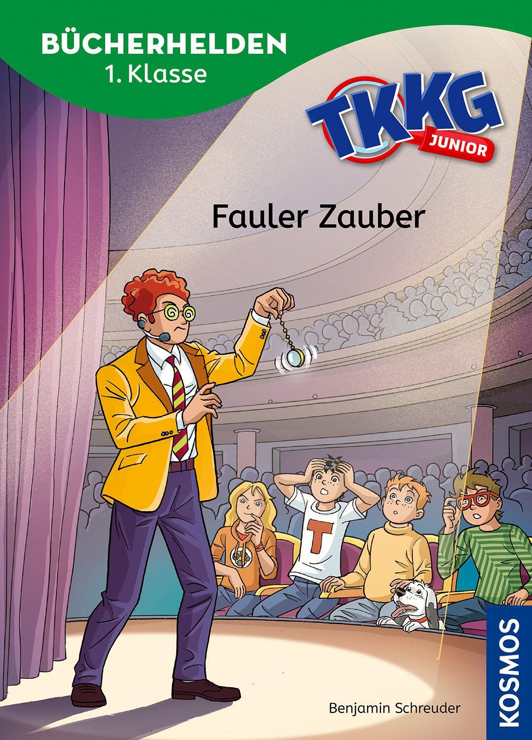 Cover: 9783440176221 | TKKG Junior, Bücherhelden 1. Klasse, Fauler Zauber | Schreuder | Buch