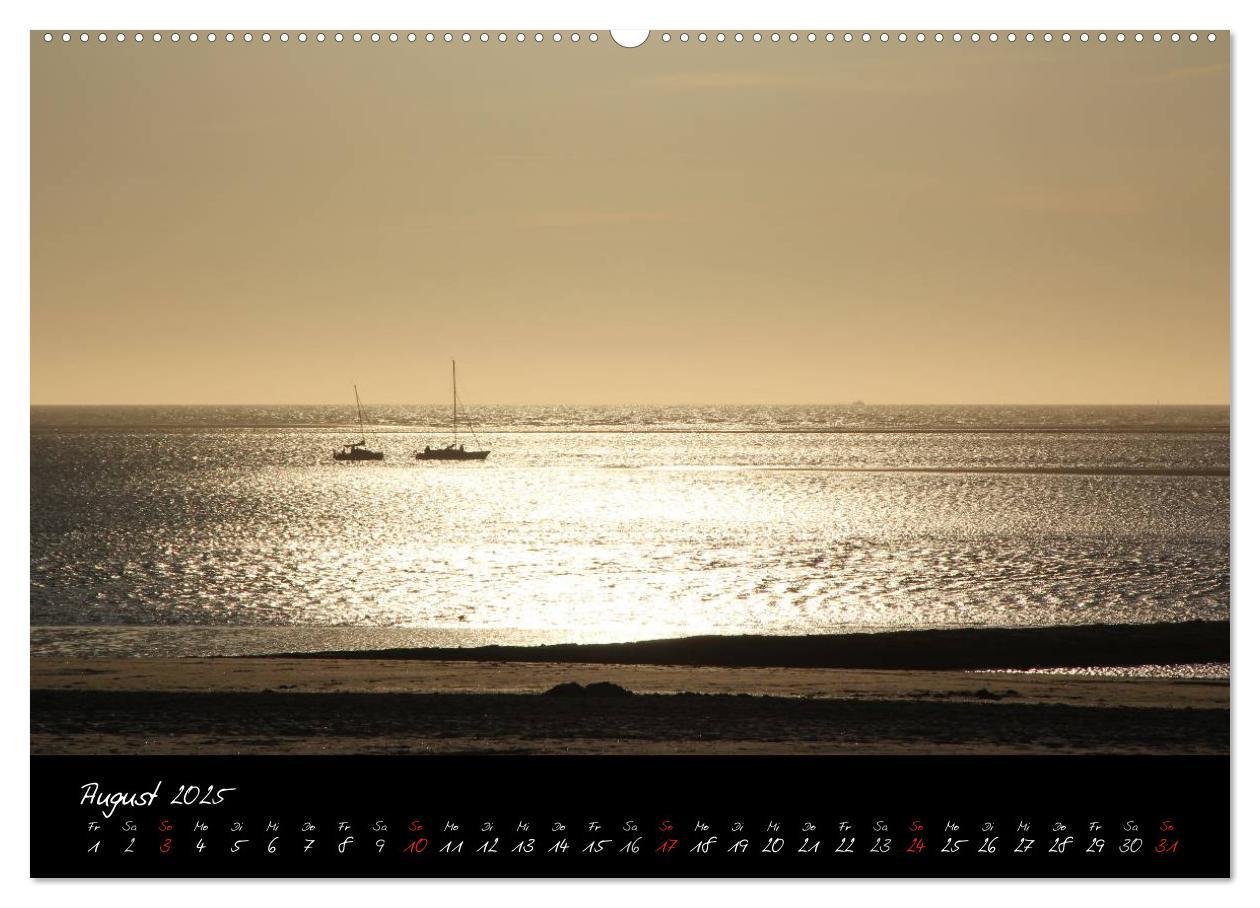 Bild: 9783435832248 | Baltrum (Wandkalender 2025 DIN A2 quer), CALVENDO Monatskalender