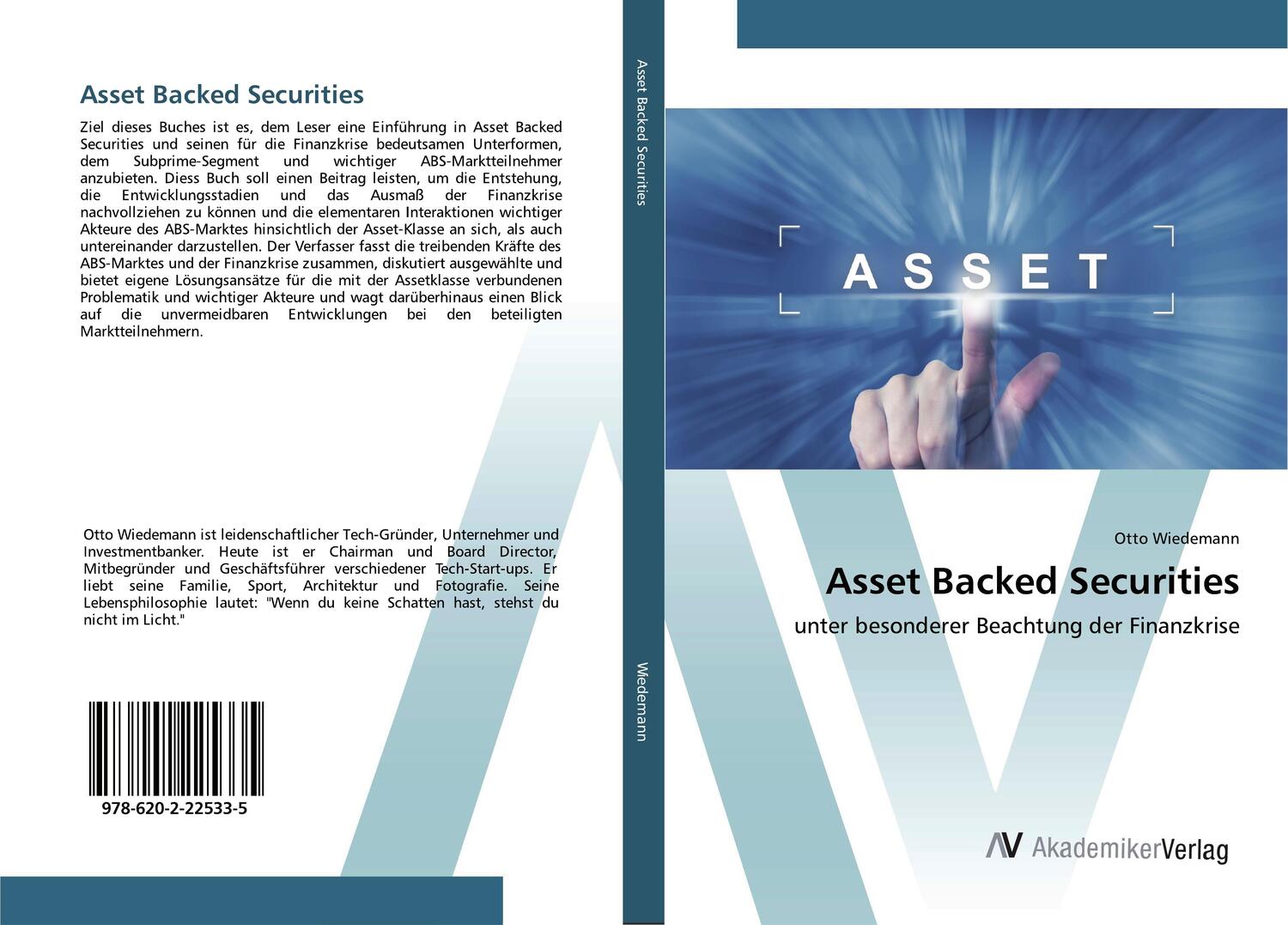 Cover: 9786202225335 | Asset Backed Securities | unter besonderer Beachtung der Finanzkrise