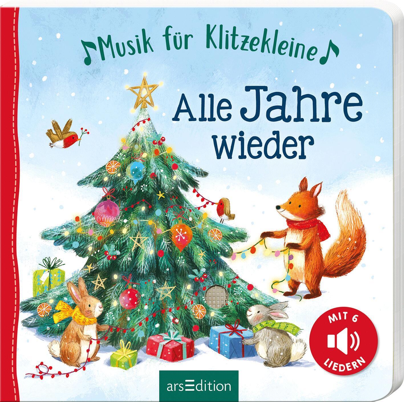 Cover: 9783845842837 | Musik für Klitzekleine - Alle Jahre wieder | Mit 6 Weihnachtsliedern