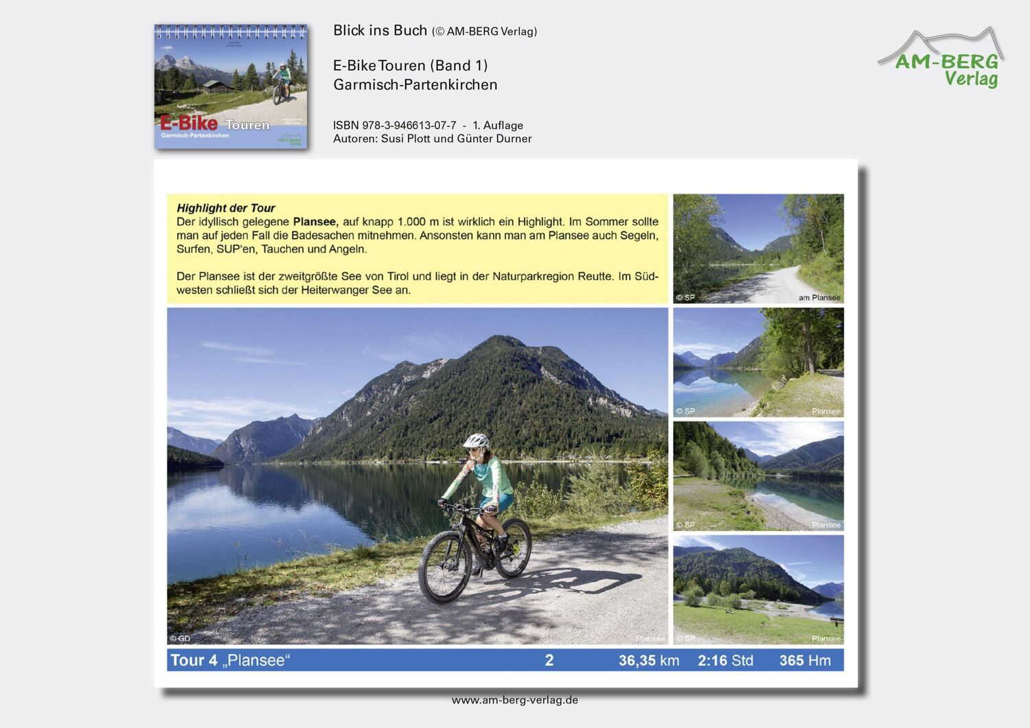 Bild: 9783946613077 | E-Bike Touren Garmisch-Partenkirchen Band 1 | Mit CD | Plott (u. a.)