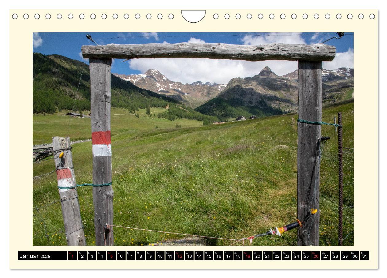 Bild: 9783435306855 | SÜDTIROL-Schnalstal (Wandkalender 2025 DIN A4 quer), CALVENDO...