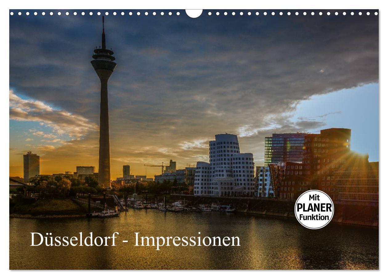 Cover: 9783435535552 | Düsseldorf - Impressionen (Wandkalender 2025 DIN A3 quer), CALVENDO...