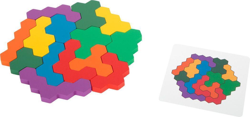 Bild: 4020972117298 | Lernspiel Holzpuzzle Hexagon | Stück | 11729 | Deutsch | 2023