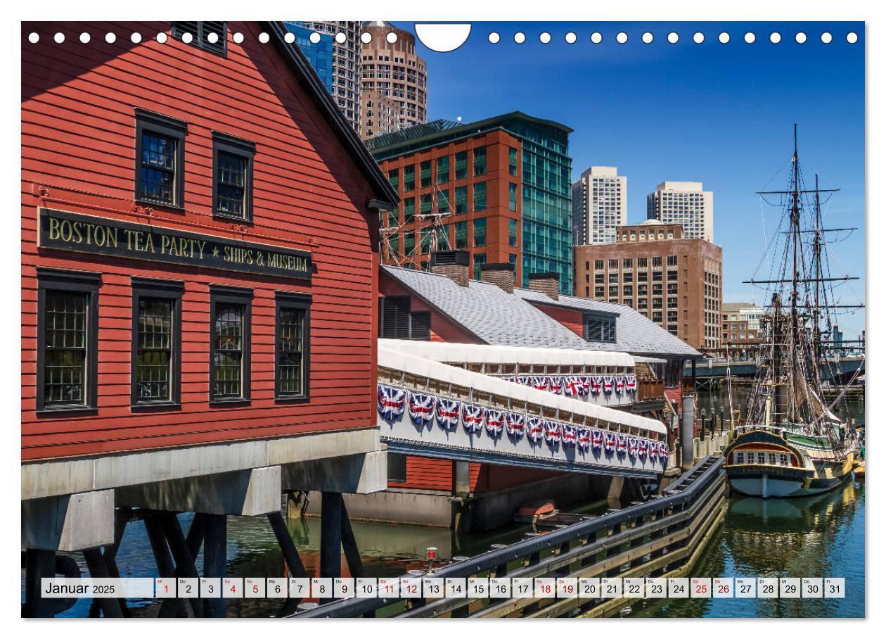 Bild: 9783435371389 | Stadtansichten aus Boston (Wandkalender 2025 DIN A4 quer), CALVENDO...