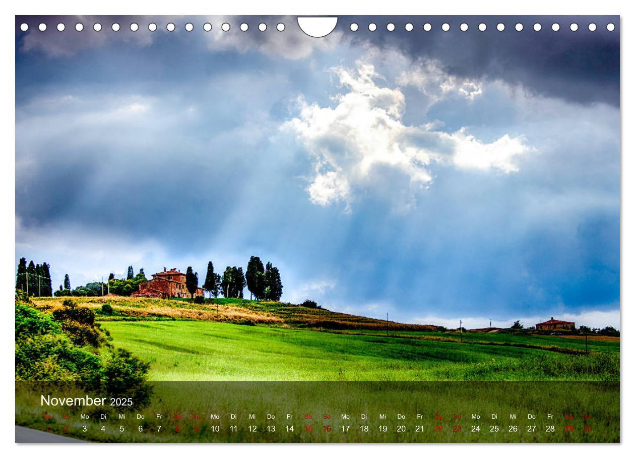 Bild: 9783435371617 | Toskana - spür den Sommer (Wandkalender 2025 DIN A4 quer), CALVENDO...