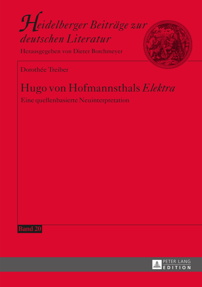 Cover: 9783631662601 | Hugo von Hofmannsthals "Elektra" | Dorothée Treiber | Buch | Deutsch