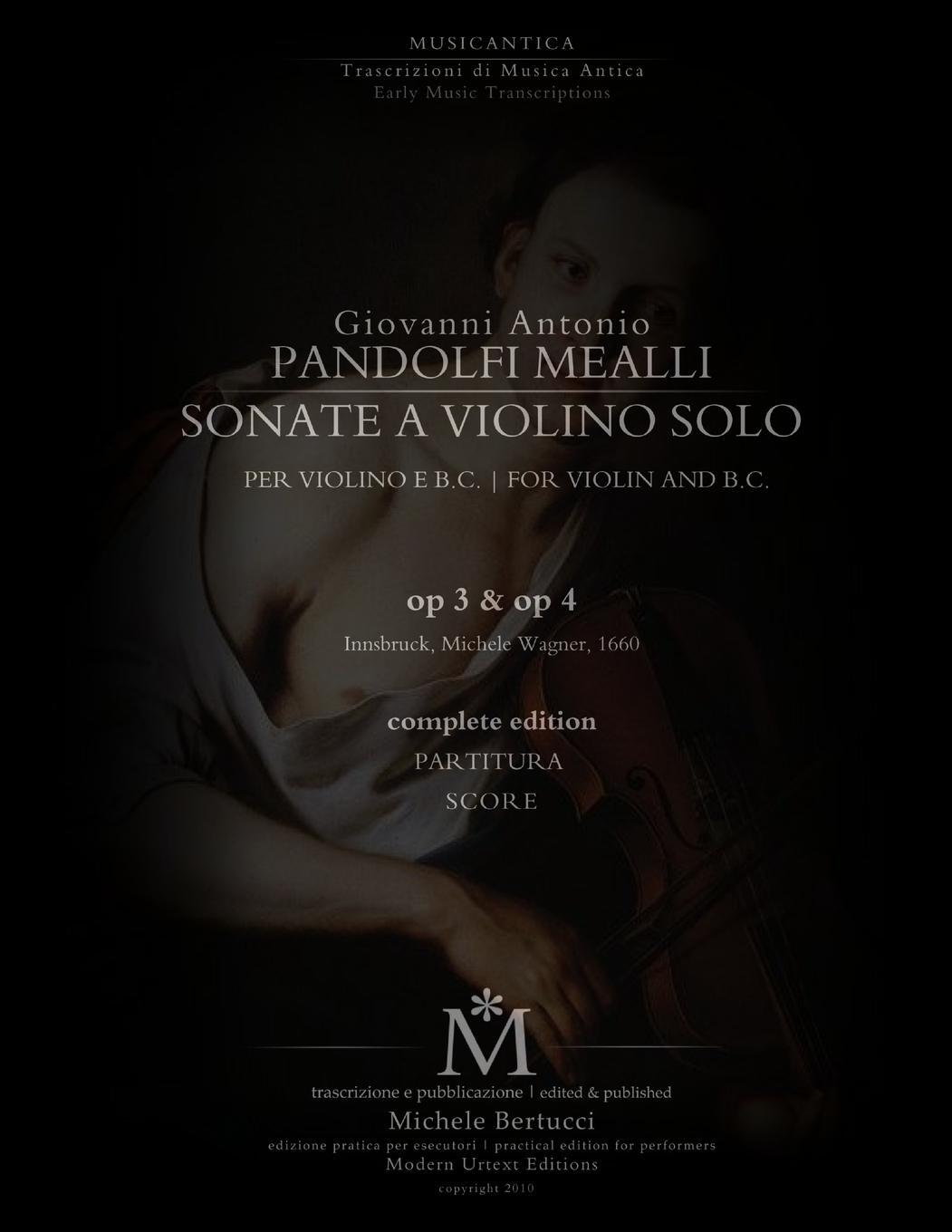Cover: 9781446615621 | Pandolfi Mealli, Sonate per violino op. 3 & op. 4 | Mealli | Buch
