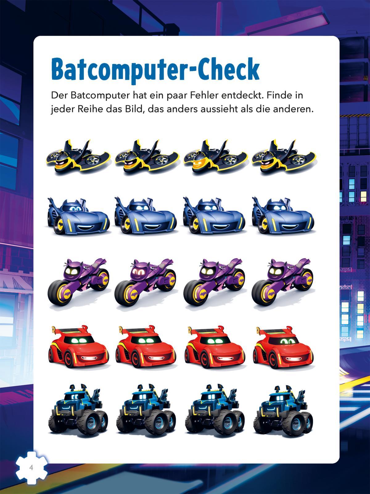 Bild: 9783845127989 | DC Batwheels: Mal- und Rätselabenteuer | Taschenbuch | DC Universum