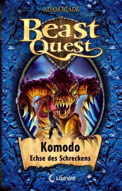 Cover: 9783785578414 | Beast Quest 31. Komodo, Echse des Schreckens | Adam Blade | Buch