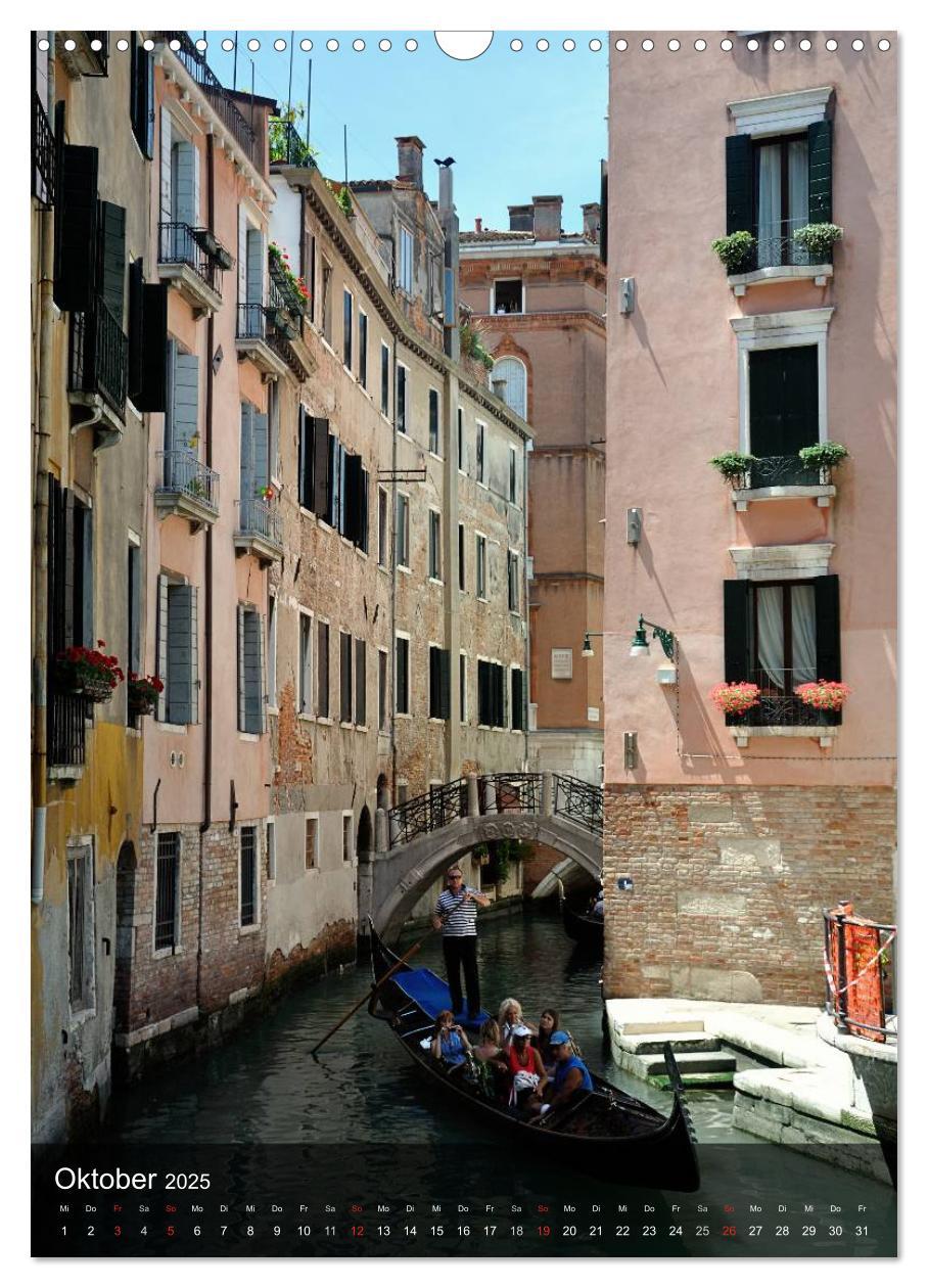 Bild: 9783457054680 | Fotografischer Streifzug durch Venedig (Wandkalender 2025 DIN A3...