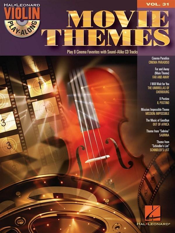 Cover: 884088658182 | Movie Themes Violin Play-Along Volume 31 - Book/Online Audio | Buch