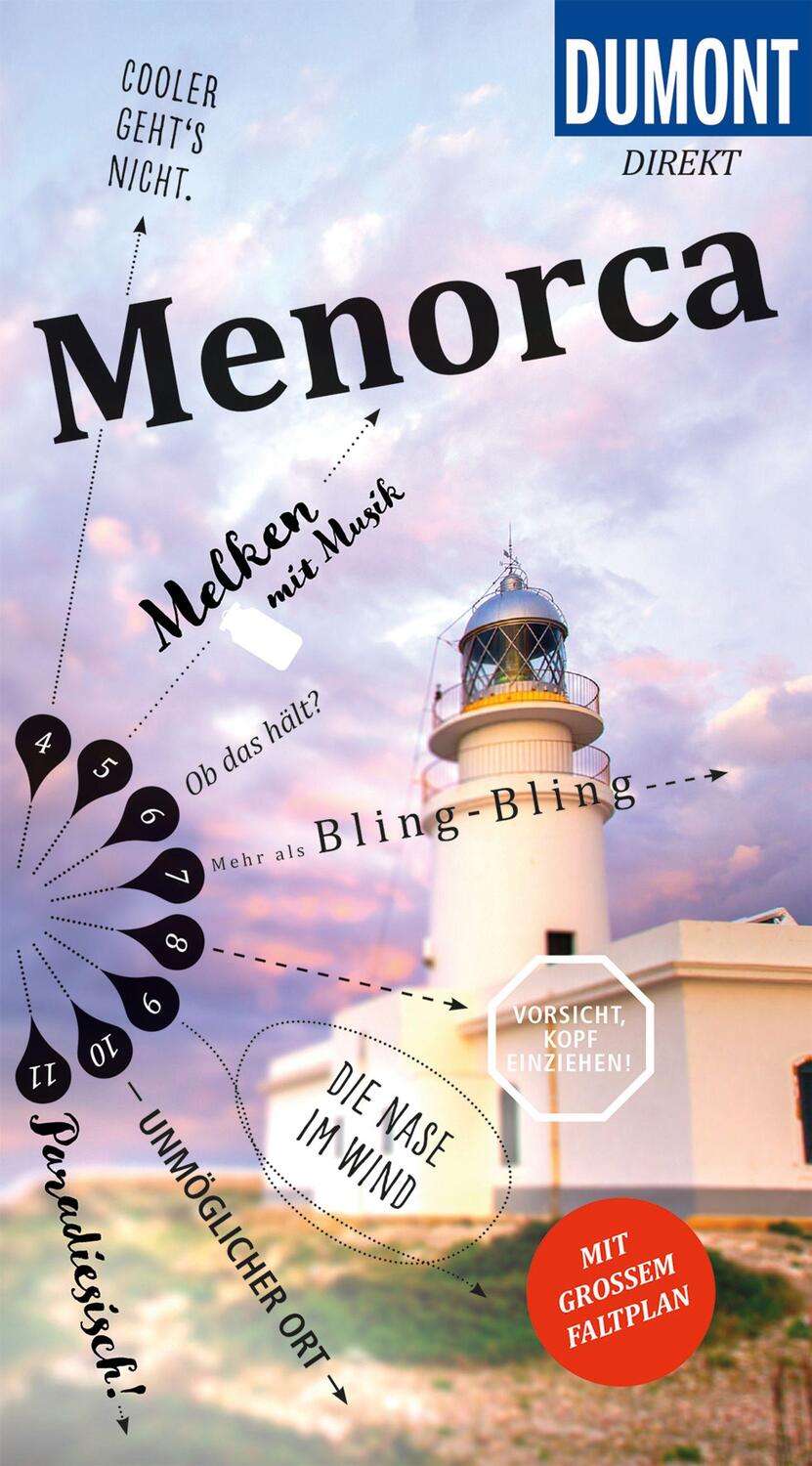 Cover: 9783616010496 | DuMont direkt Reiseführer Menorca | Mit großem Faltplan | Martiny