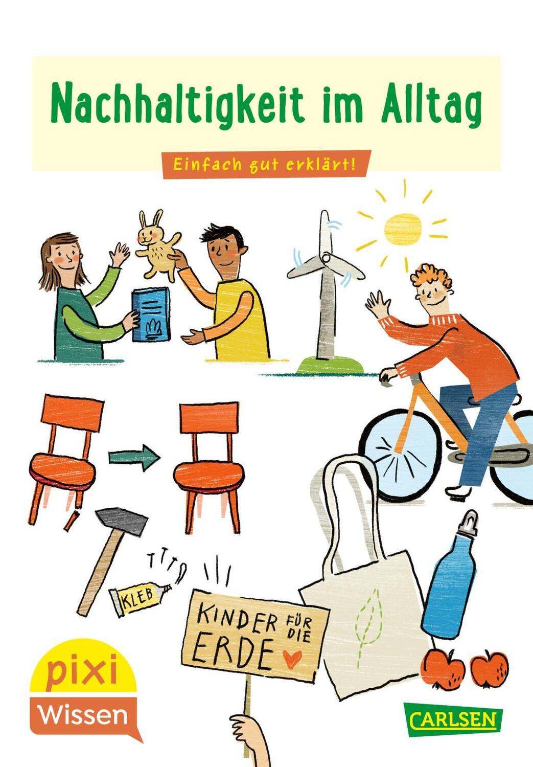 Cover: 9783551231802 | Pixi Wissen 112: VE 5 Nachhaltigkeit im Alltag | Eva Bade | Deutsch