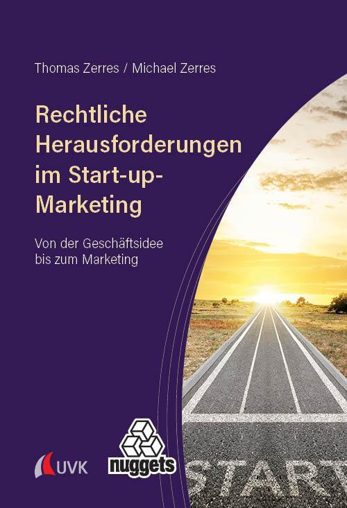 Cover: 9783381129614 | Rechtliche Herausforderungen im Start-up-Marketing | Zerres (u. a.)